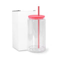 Hot Pink 16oz Acrylic Snowglobe Cup